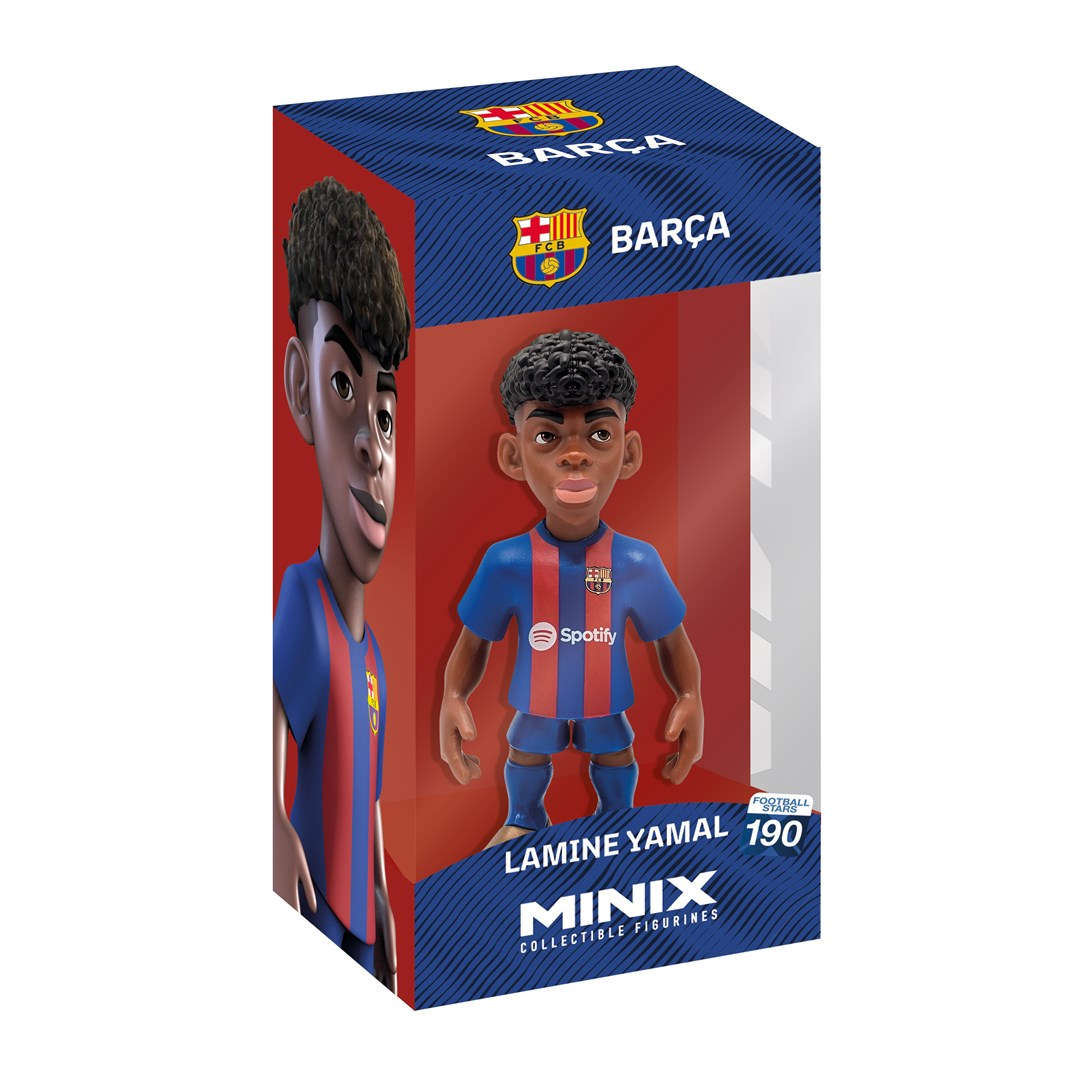 Minix 190 Football Stars - FC Barcelona Lamine Yamal gyűjthető Focista figura 12cm (15160)