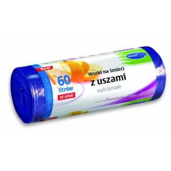  Stella Worki na śmieci wytrzymałe 60L 20SZT.  (A1-WNS-9725NS)