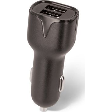 Maxlife autós töltő, MXCC-01, 2x USB 2.4A, Fekete