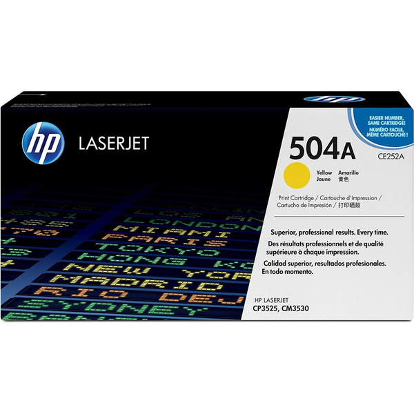 HP 504A Yellow Original LaserJet Toner Cartridge Tonerkartusche 1 Stück(e)