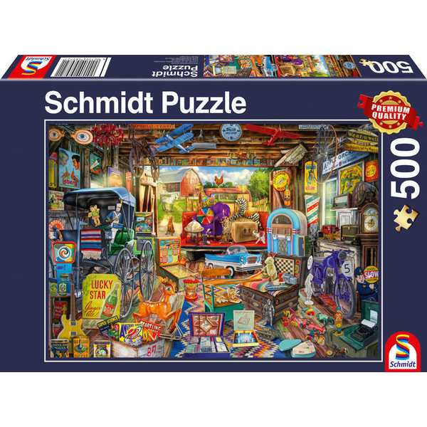 SCHMIDTSPIELE Puzzle játék 500 darabos Garage sale