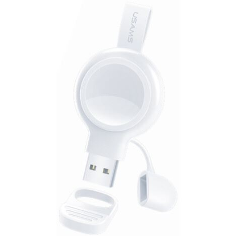 Usams CC61WH02 vezeték nélküli Apple Watch töltő fehér (1349803) (CC61WH02)