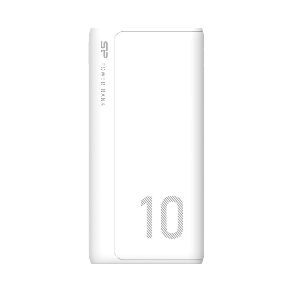 Silicon Power GP15 Power Bank 10000mAh fehér (SP10KMAPBKGP150W)