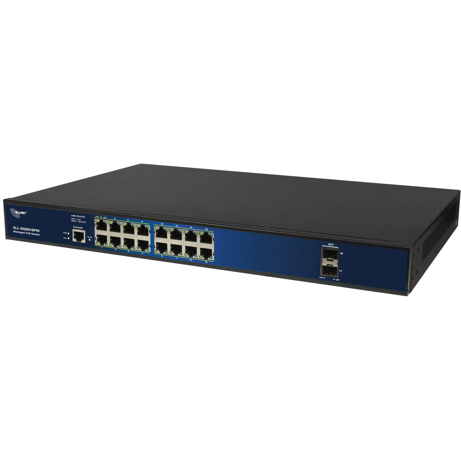 Мрежов суич ALLNET ALL-SG8618PM — ALL-SG8618PMJ