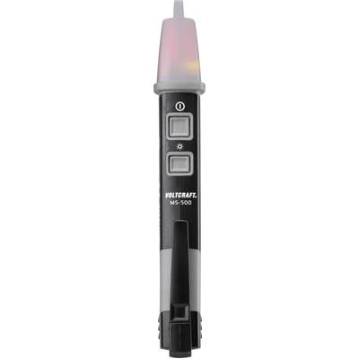 Fázisceruza, érintés nélküli feszültségvizsgáló multiteszter LED világítással 90V/1000V AC Voltcraft MS-500 (1601757)