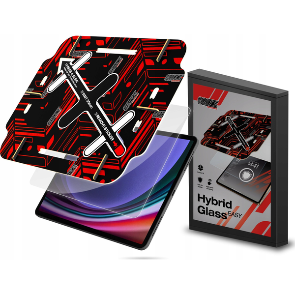  GrizzGlass Szkło hybrydowe GrizzGlass HybridGlass Easy do Samsung Galaxy Tab S9 Plus