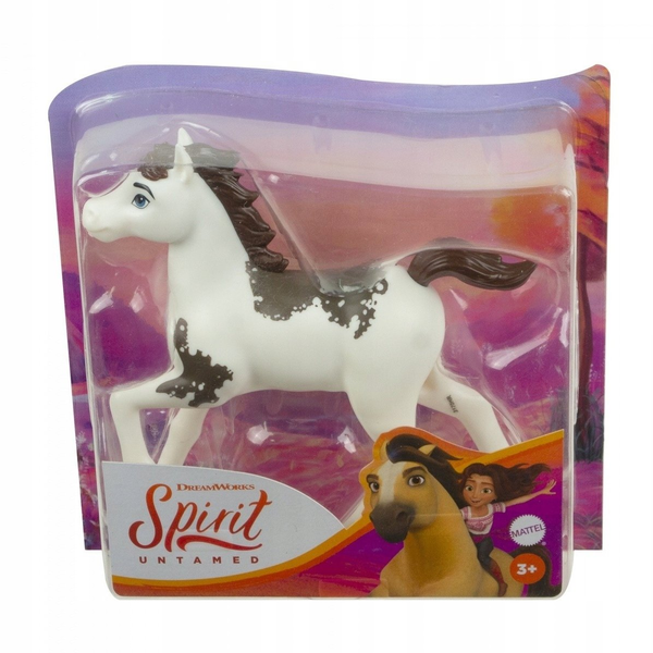 Mattel, Szilaj: Fehér-barna Knabstrupper póni - Lányoknak és fiúknak, 3 éves kortól