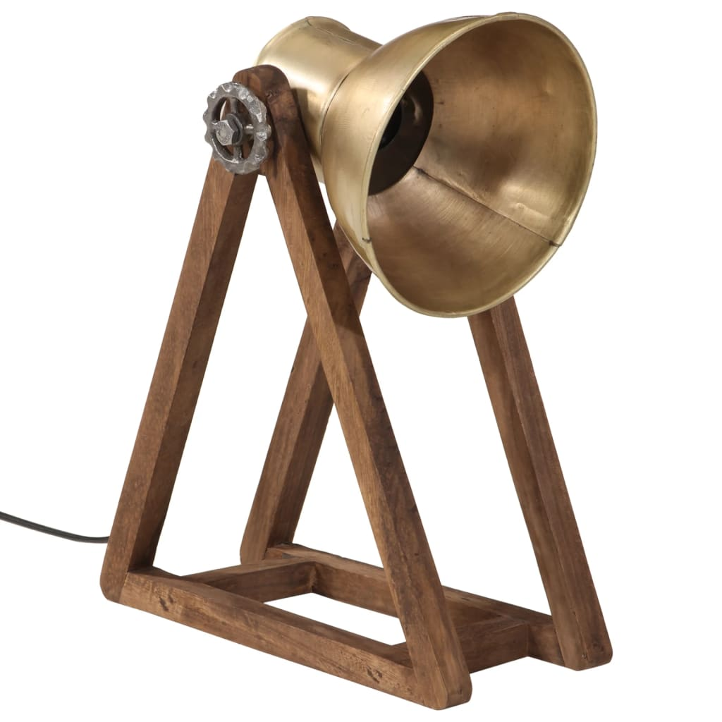 antik sárgaréz asztali lámpa 25 W 30x17x40 cm E27 (371898)