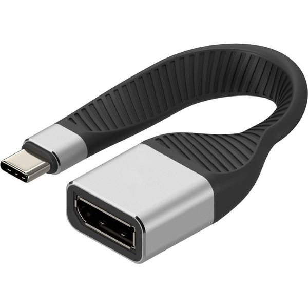 Techly ICOC-USBC-DP12 video kabel adapter 0,131 m USB Type-C DisplayPort Zwart