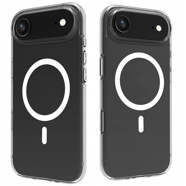 Etui Roobix Clarion MagSafe do iPhone 17 Air - przezroczyste