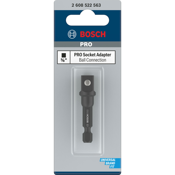 Bosch Professional  (2608522563) (2608522563) Ütvefúró dugókulcs betét Elhajtás 3/8 (10 mm) 1 db