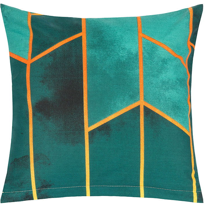 Bellatex 90/636B párnahuzat, 40×40 cm, méhsejtes, sötétzöld (12360)