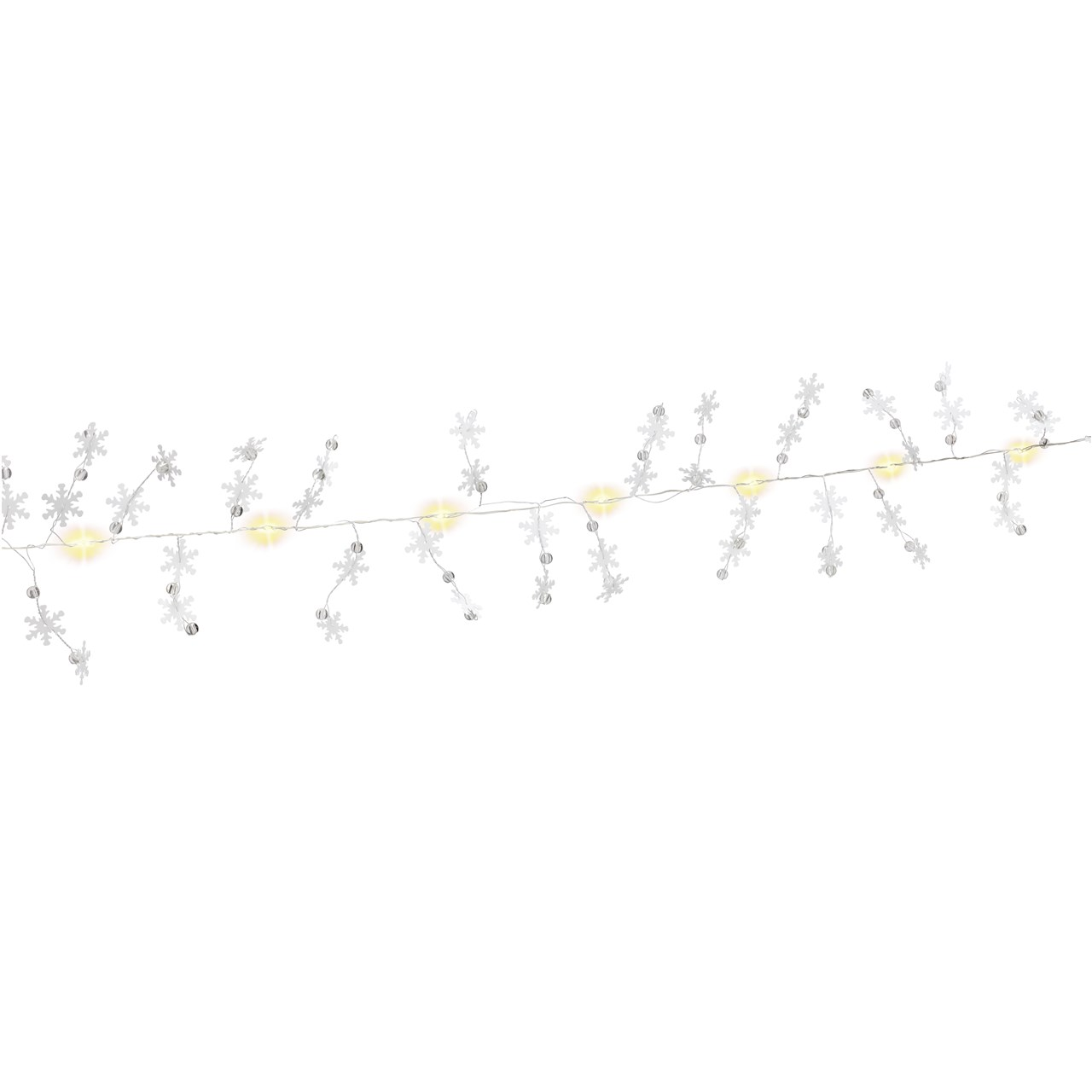 Goobay 57948 Beltéri LED fényfüzér 1,3m - Meleg fehér (57948)