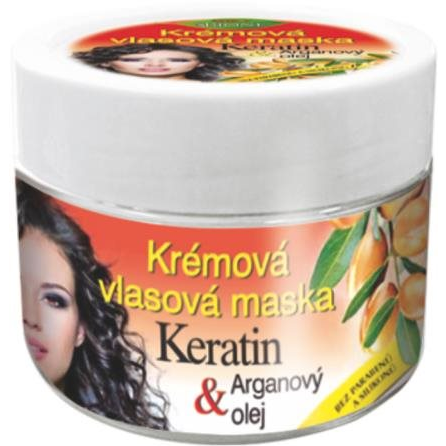 BIONE COSMETICS Bio Keratin és Argánolaj Hajpakolás 260 ml (8595061608804)