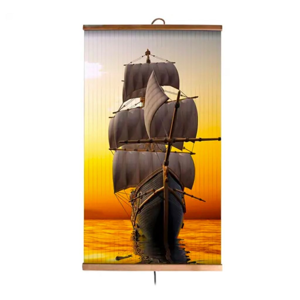 EvoKing elektromos infrapanel hajó képpel (GER-012) (GER-012)