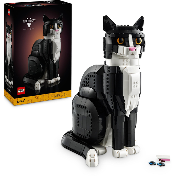 LEGO® Ideas Fekete-fehér macska 21349