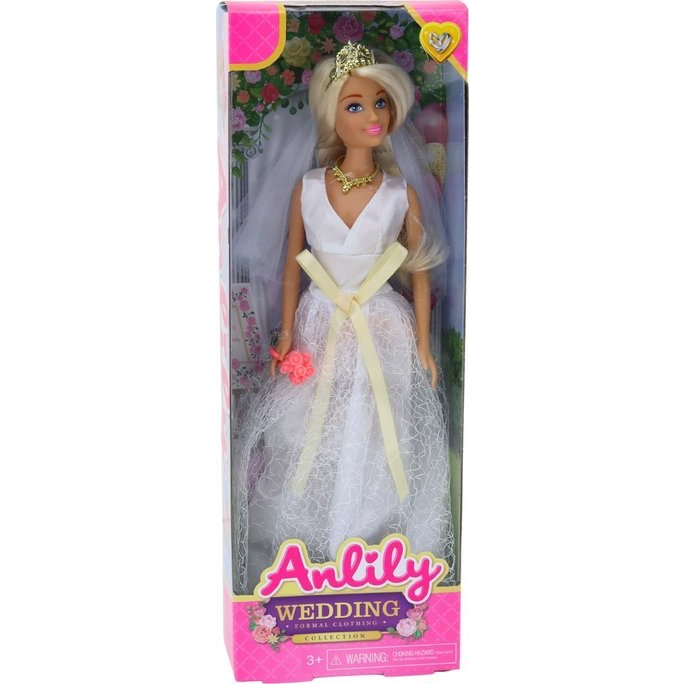 Anlily Baba Esküvői Ruha Menyasszonyi Csokor Korona Nyaklánc 16919 ( )