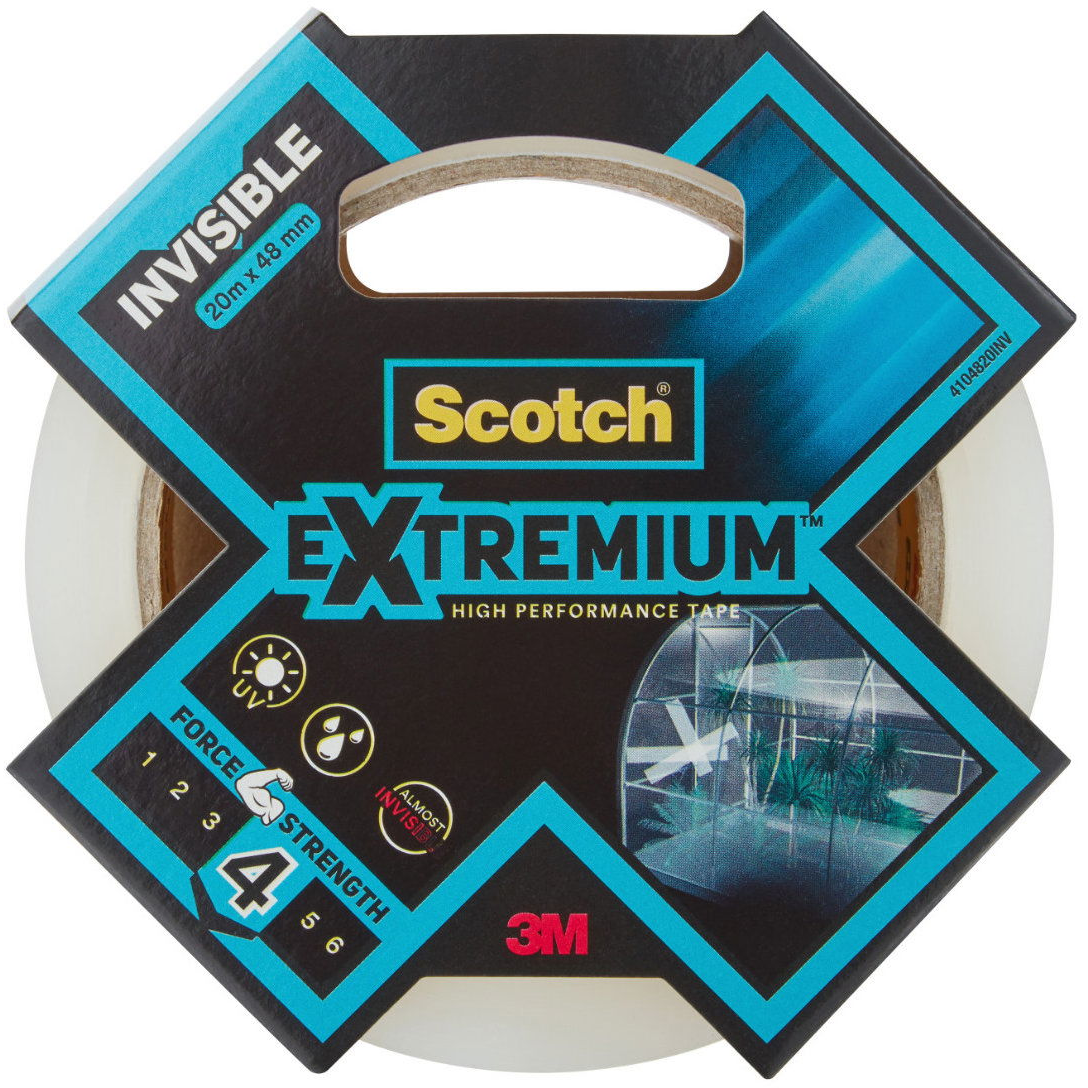 3M Scotch® Extremium™ láthatatlan, nagy teljesítményű szalag, 20 m × 48 mm (7100326461)