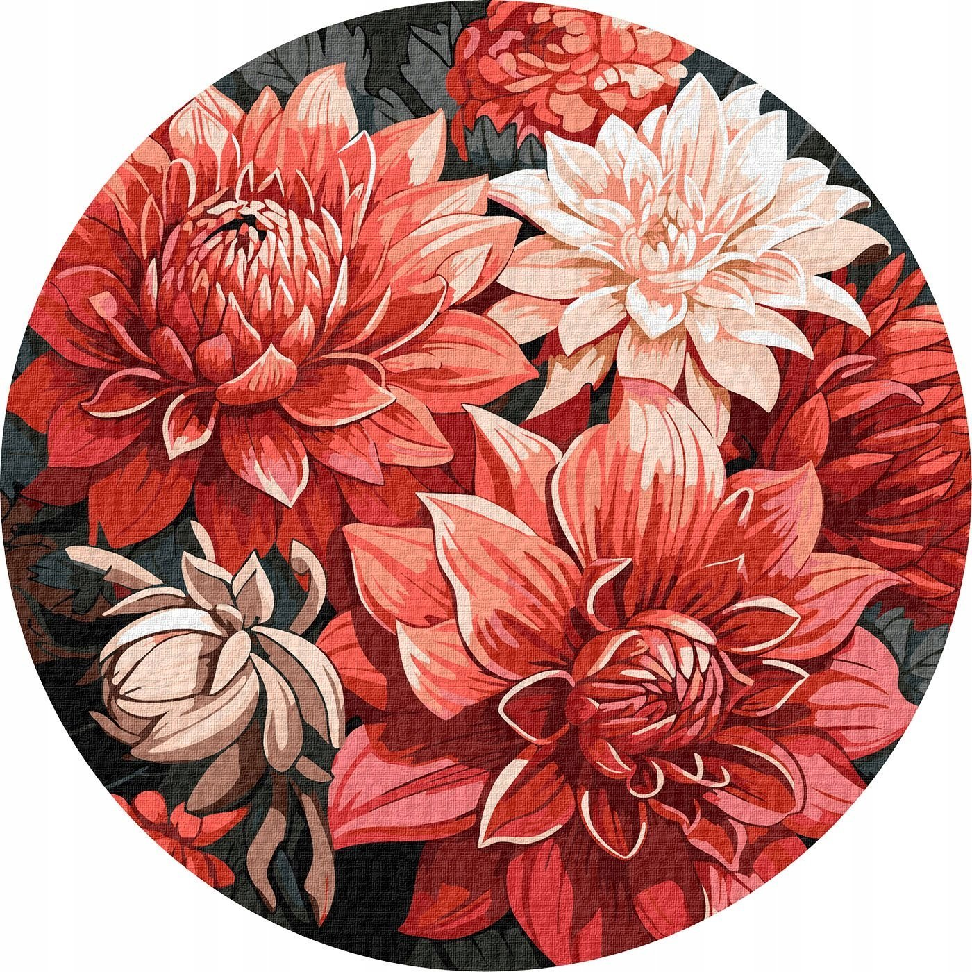 Ideyka : Festés számok szerint, Ünnepi csokor - 39 cm (KHO-R1040) (615077)