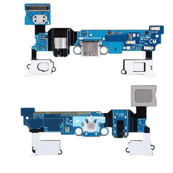 CoreParts MSPP71220, USB port cable, Samsung, Galaxy A7 SM-A700, Blue, 40 mm, 100 mm