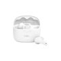 Аудио слушалки In Ear JBL Tune Beam, True wireless, Active Noise Cancelling, Bluetooth, 4 микрофона, Aвтономност 48 часа, IP54, Бял