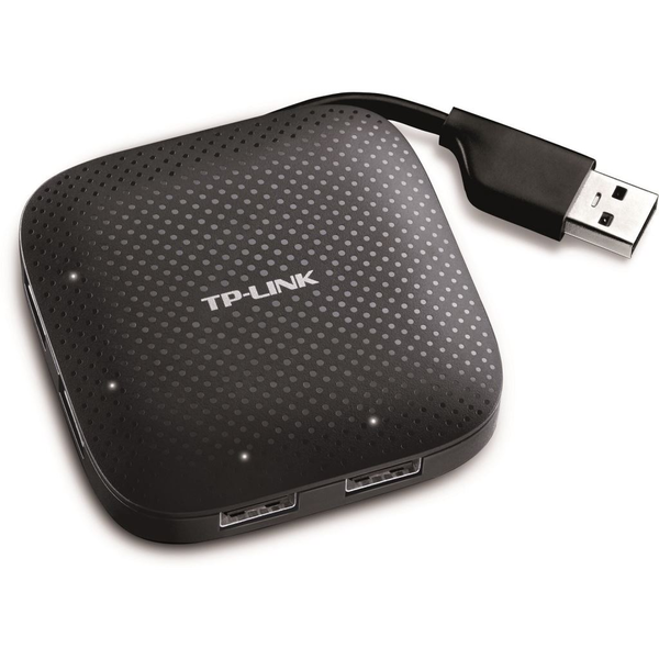 TP-Link UH400 USB 3.2 Gen 1 (3.1 Gen 1) Type-A 5000 Mbit/s Černá