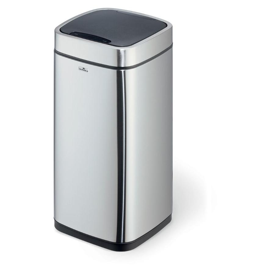 Durable No Touch 21 literes szenzoros fém szemetes - Inox (342223)