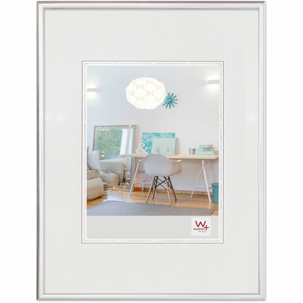 Walther New Lifestyle 18x24 Kunststoff silber KV824S