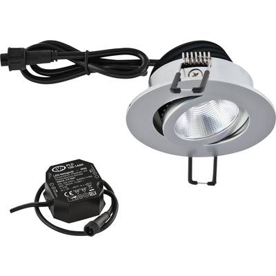 EVN PC650N91540 LED-es beépíthető lámpa LED Fixen beépített LED-es 8.4 W Króm (PC650N91540)