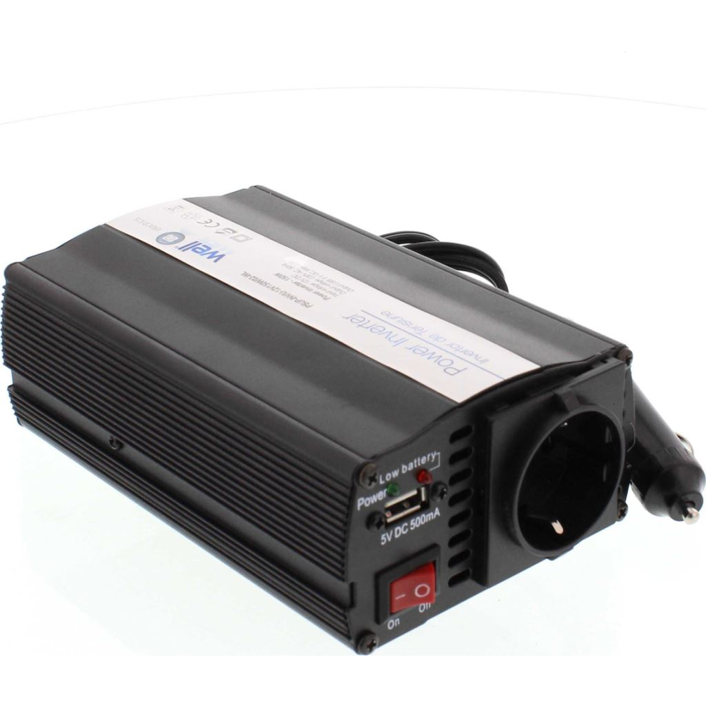 Well Inverter szivargyújtó -24V-240V inverter 600W (PSUP-INV/U-24V600W-WL) (PSUP-INV/U-24V600W-WL)