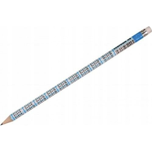 Pátria Nyomda Centrum: Szorzótáblás grafitceruza radírral - HB (P3031-1473) (82099)