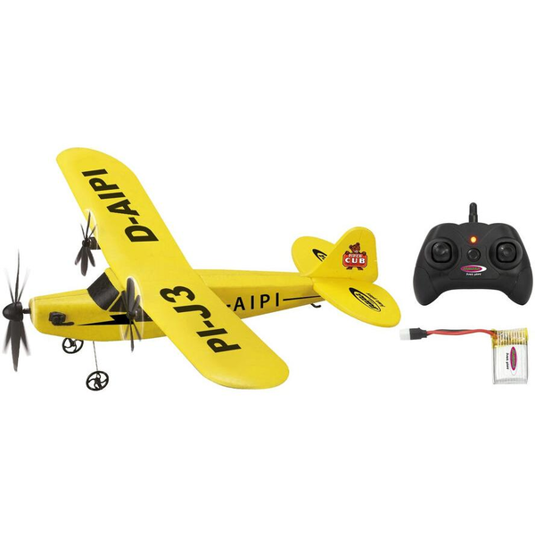 Jamara J3-CUB Távirányítós Repülő - Sárga