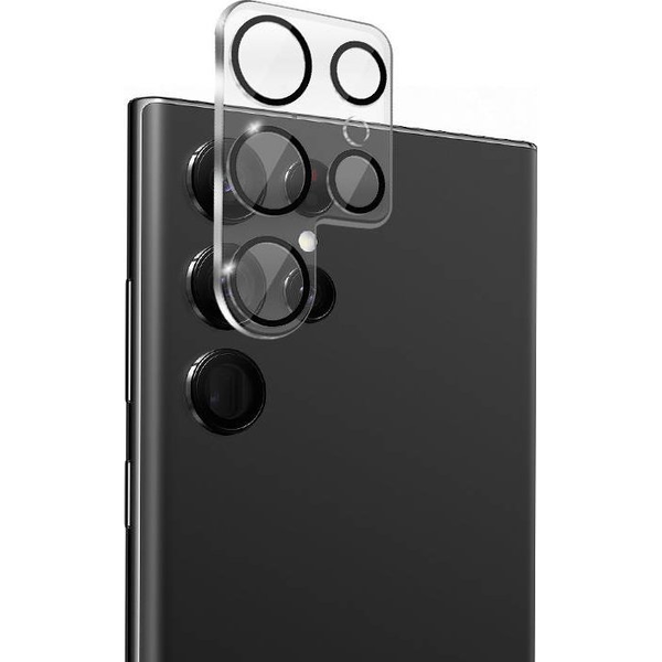  Crong Crong Lens Shield - Szkło na aparat i obiektyw Samsung Galaxy S23 Ultra