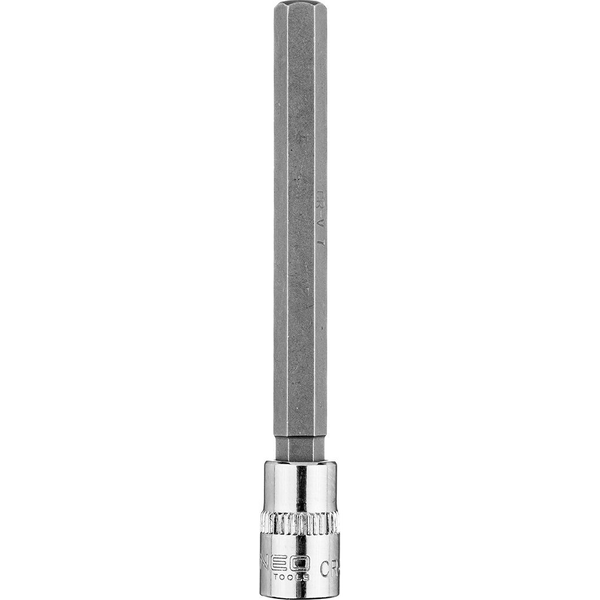  Neo Końcówka sześciokątna H7 na nasadce 1/4", długa, 87 mm