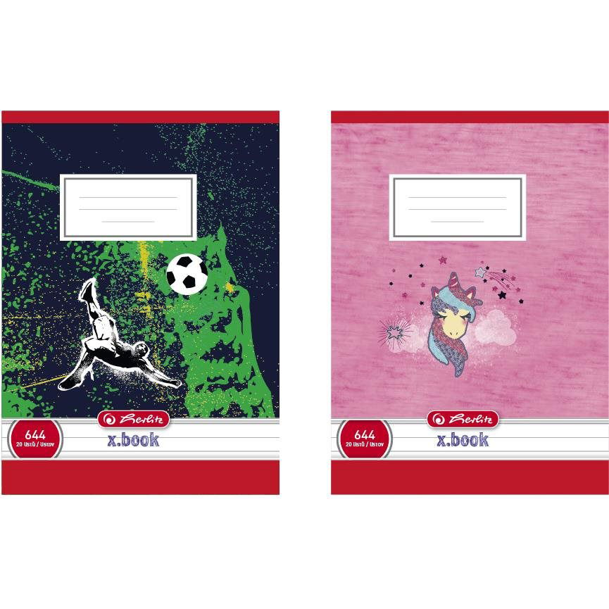 HERLITZ 644 A6 füzet, vonalas, 40 lap  1 db (60078227)