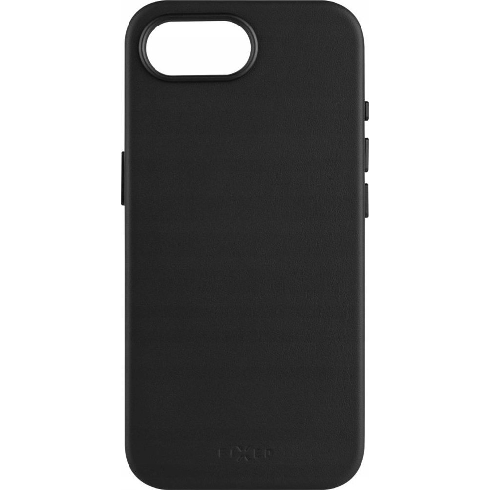 Fixed MagLeather MagSafe Apple iPhone 16E Telefon tok - Fekete (FIXLM-1404-BK)