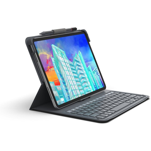 ZAGG Messenger Folio 2 QWERTY Scandinavisch Bluetooth Houtskool