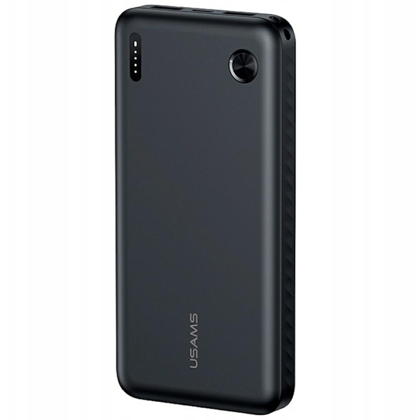 USAMS PB83 Power Bank 10000mAh 2xUSB-A 1xUSB-C черен