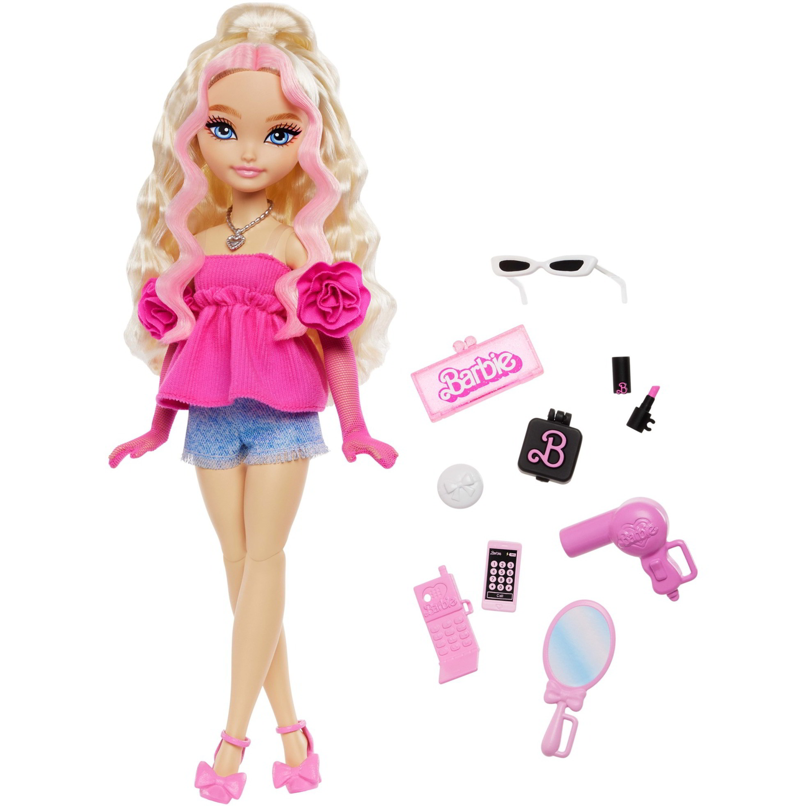Mattel HYC21 Barbie Dream Besties Malibu baba kiegészítőkkel (HYC21)