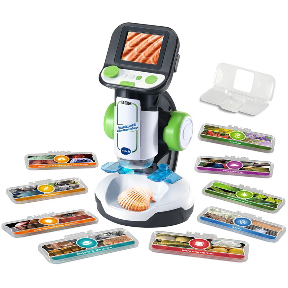 VTech 80-616104 Interaktív Video Mikroszkóp Oktató Kísérletező Készlet (80-616104)