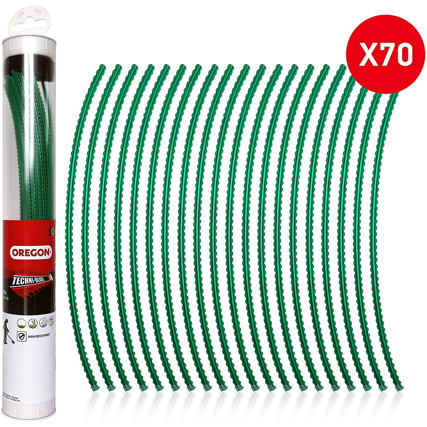 Oregon Techniblade 5.0mm Szögletes damil (26cm) - 70db/csomag (539176)