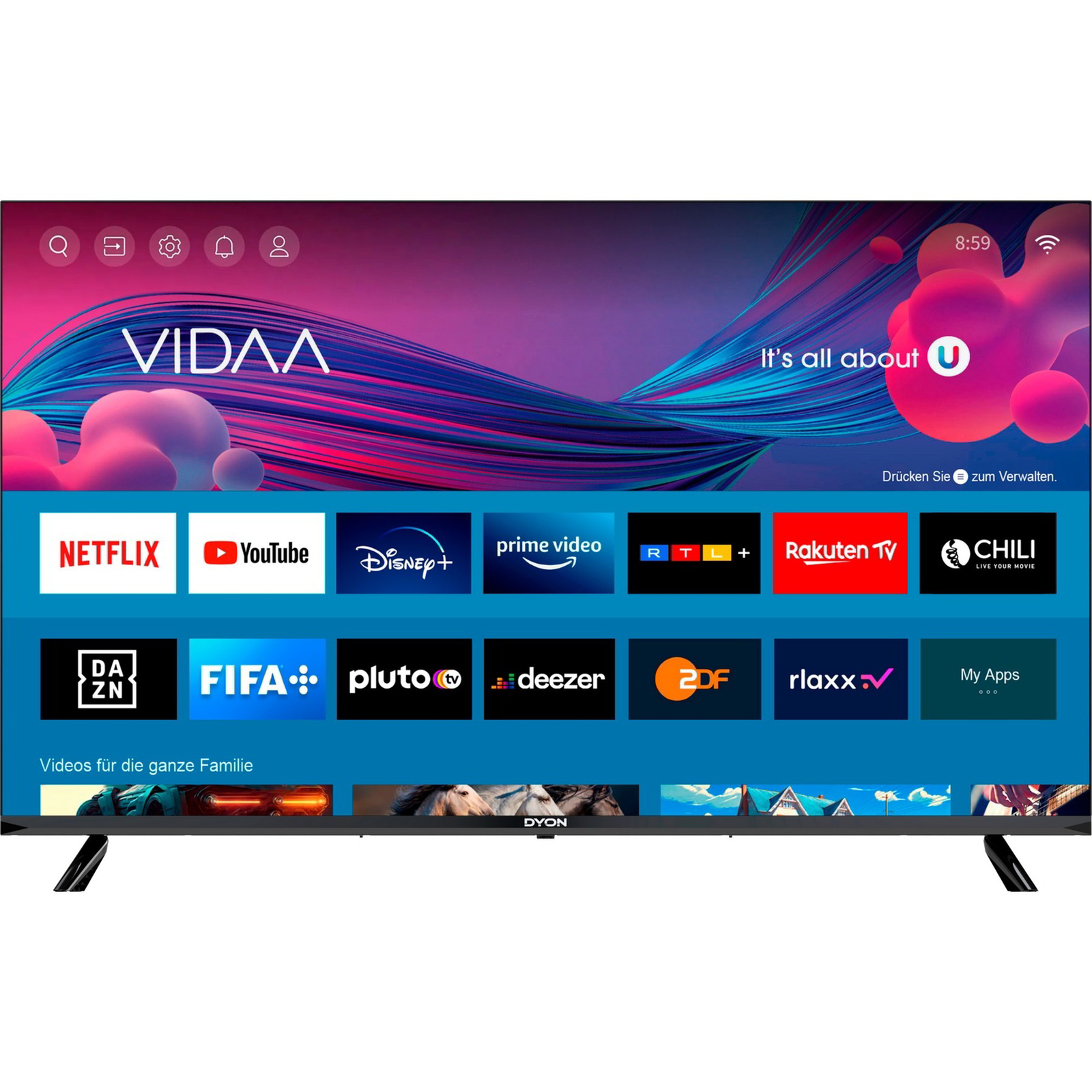DYON 43" D800218 16:9 FullHD LED Smart TV