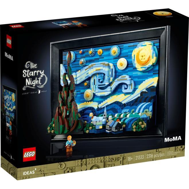 LEGO Ideas - Vincent van Gogh: Csillagos éj (21333)