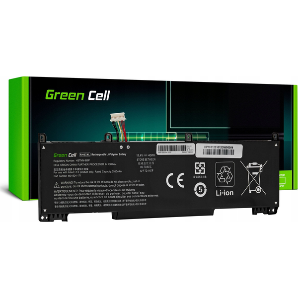 Baterie do notebooků HP, Compaq, lithium-polymerová, 3550 mAh Green Cell