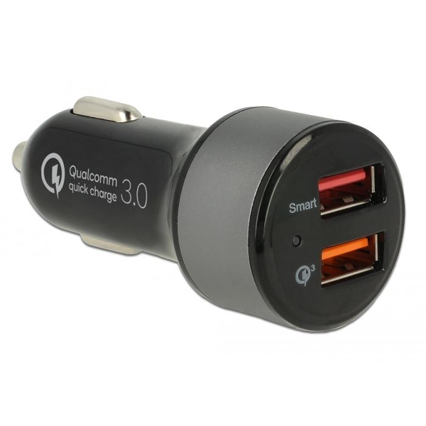 Navilock 62739 szivargyújtó töltő 2 x USB Type-A kimenettel