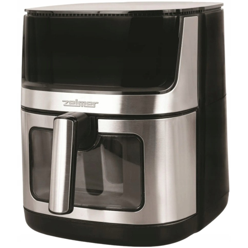 Zelmer ZAF8650 AirFryer Forrólevegős sütő 6,5L 2000 Watt - Fekete/ Ezüst (ZELMER-FR-08-15)