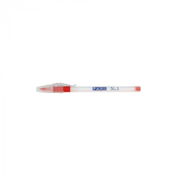 PAX No 1 nyomógombos golyóstoll - 0.7mm / Piros (PAX4030032)