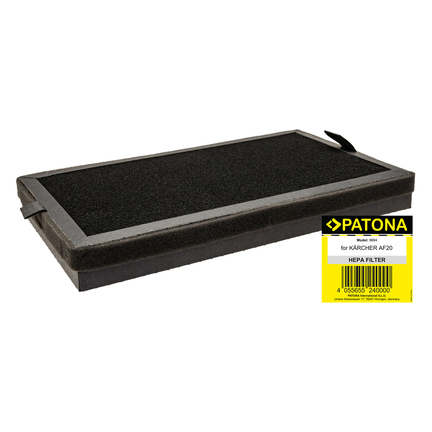 Patona PT9694 Pro Szűrő Karcher AF 20 légtisztítóhoz (PT9694)