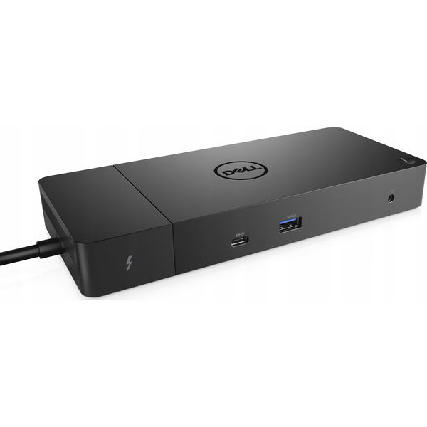 DELL WD19TBS-180W Ledningsført USB 3.2 Gen 2 (3.1 Gen 2) Type-C Sort
