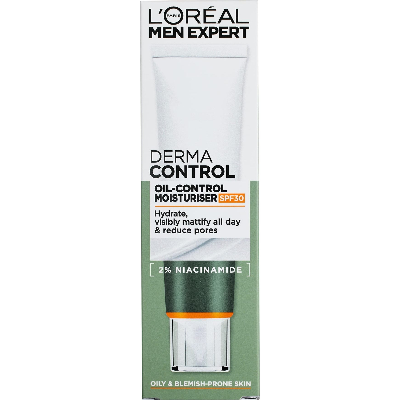 L'ORÉAL PARIS Men Expert Derma Control Oil-Control Moisturiser SPF30 50 ml (027742)